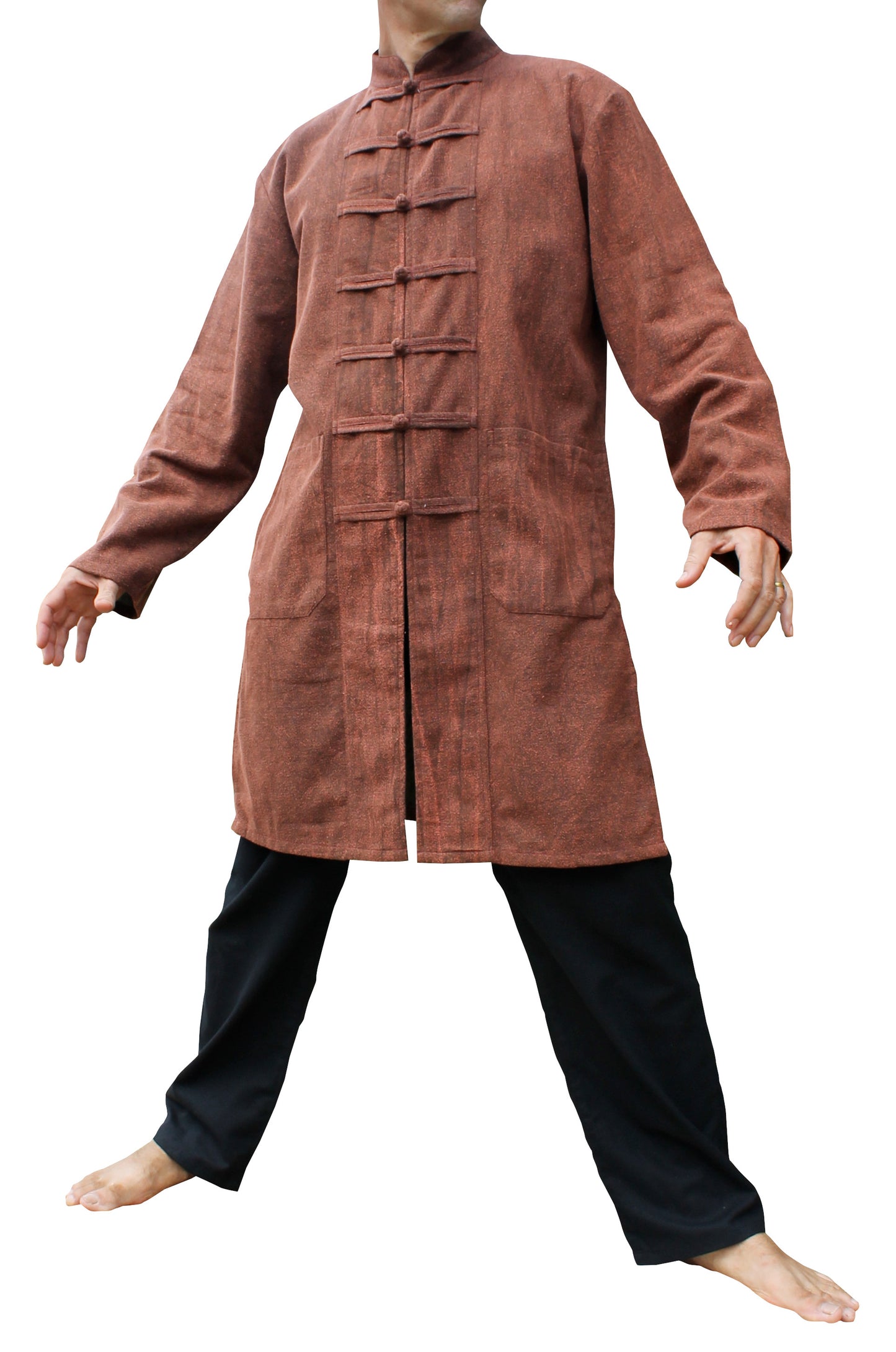 Kung Fu Tai Chi Mandarin Renaissance Costume Cotton Jacket Shirt
