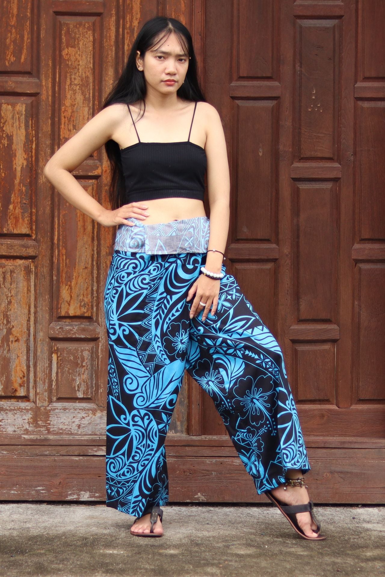Thai Fisherman Pants 100% Cotton Unisex plain color