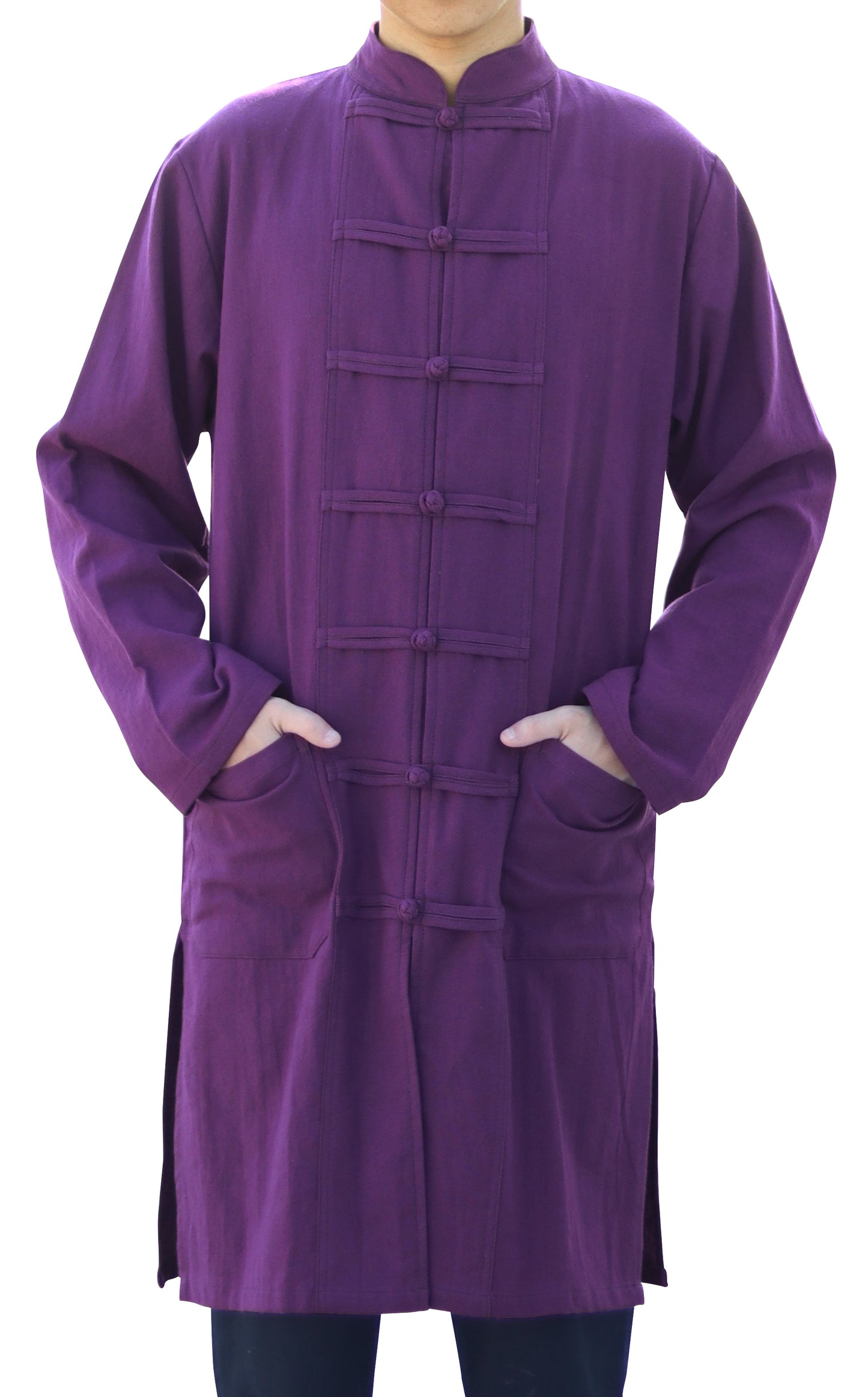 Kung Fu Tai Chi Mandarin Renaissance Costume Cotton Jacket Shirt
