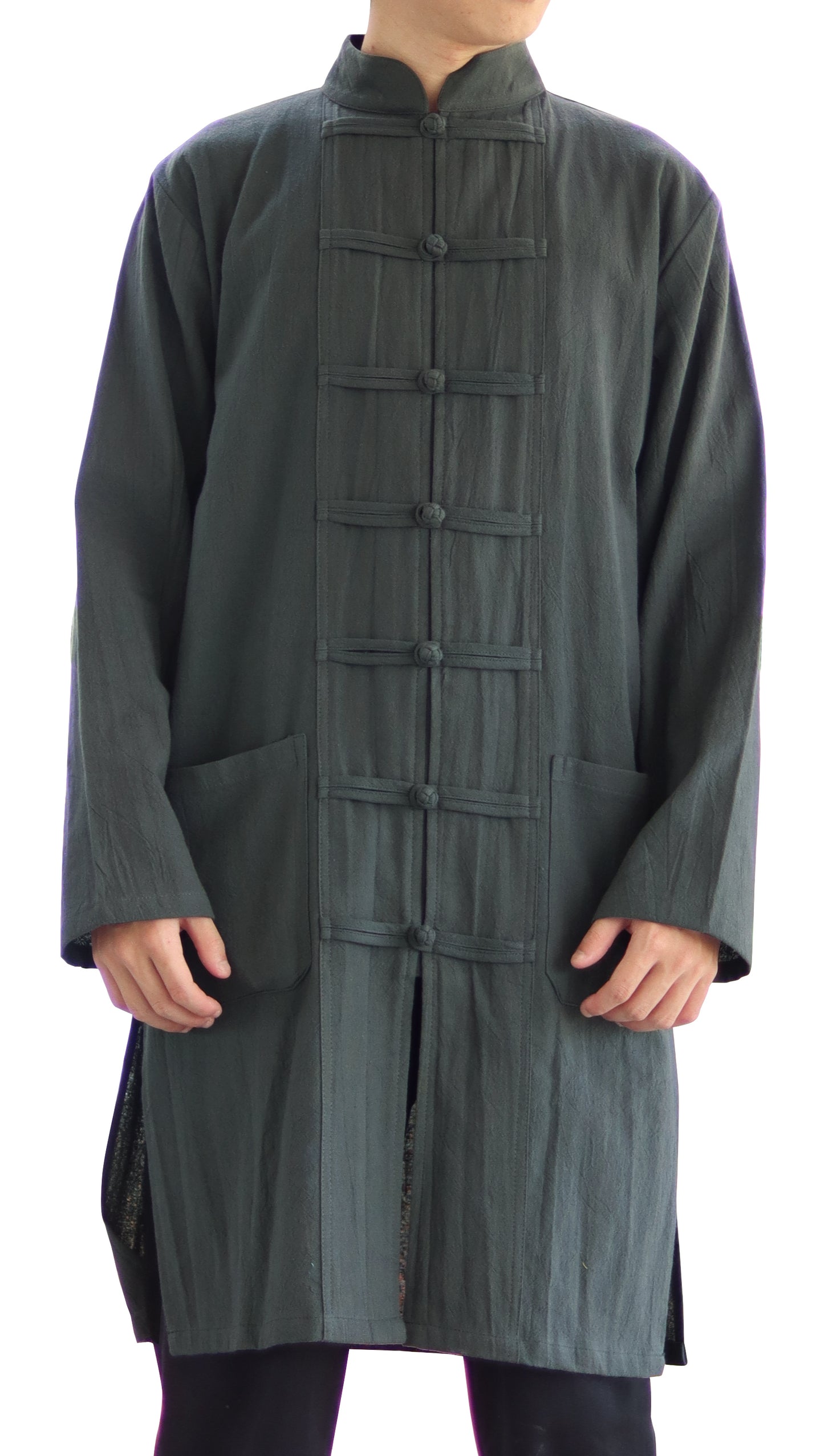 Kung Fu Tai Chi Mandarin Renaissance Costume Cotton Jacket Shirt