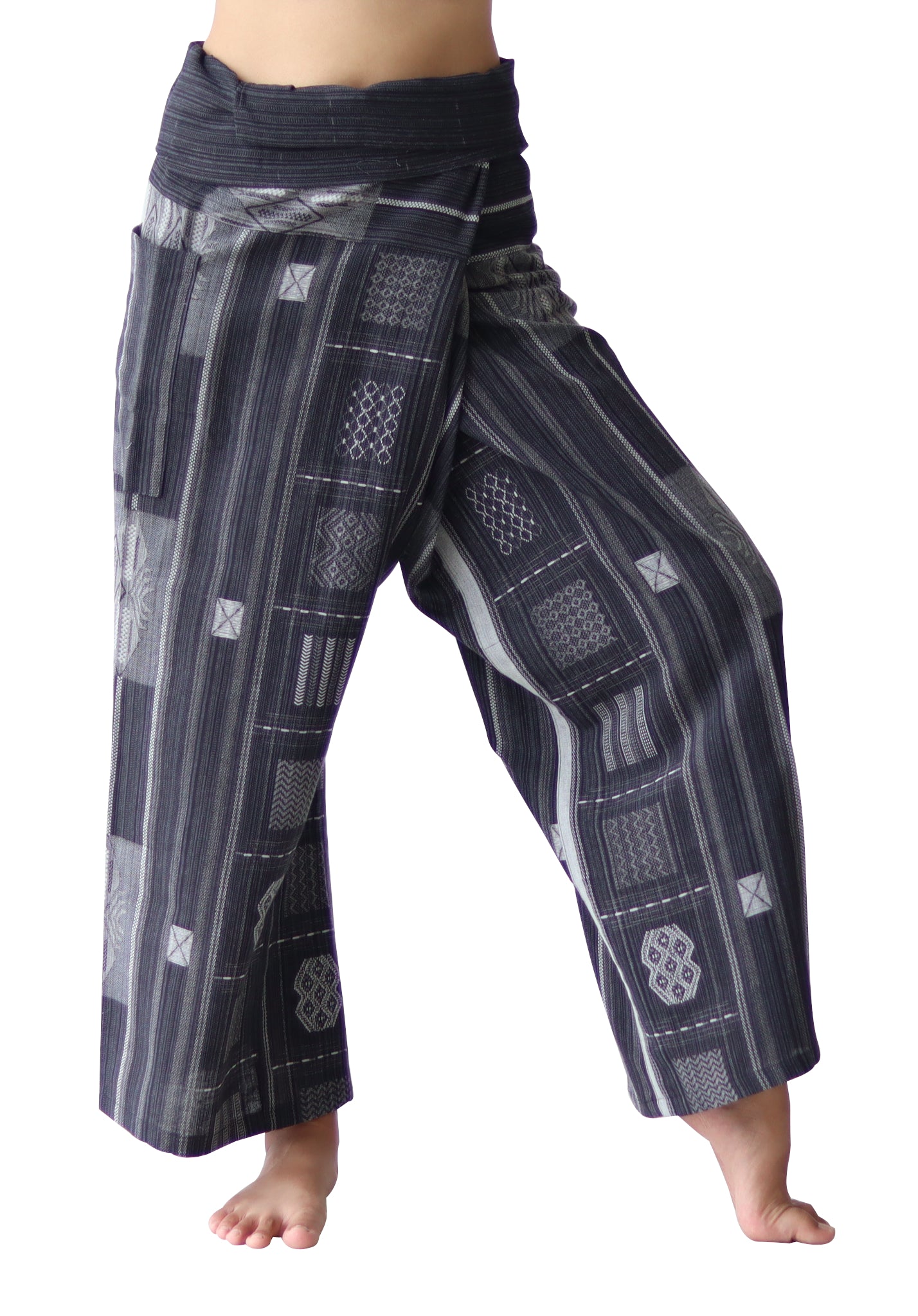 Thai Fisherman Pants 100% Cotton Unisex plain color