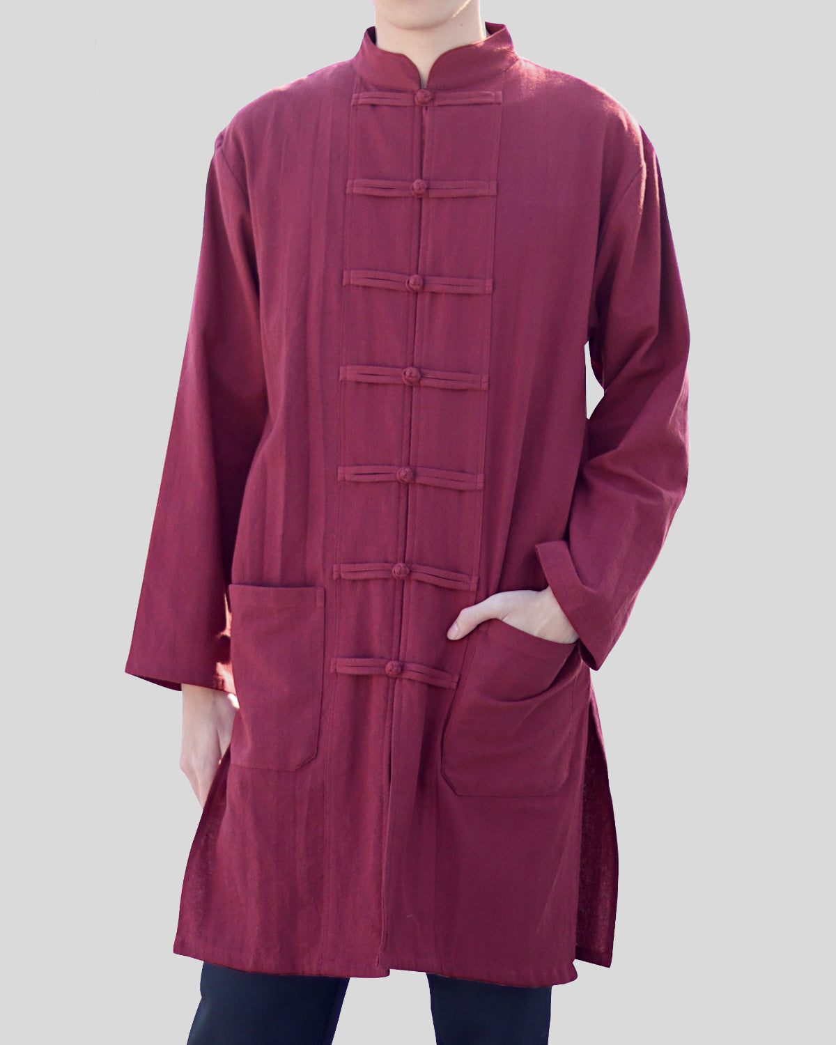 Kung Fu Tai Chi Mandarin Renaissance Costume Cotton Jacket Shirt
