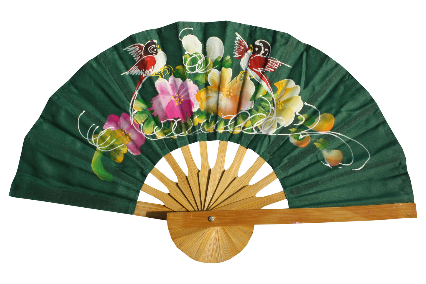 Handpainted Fan Wallhanging