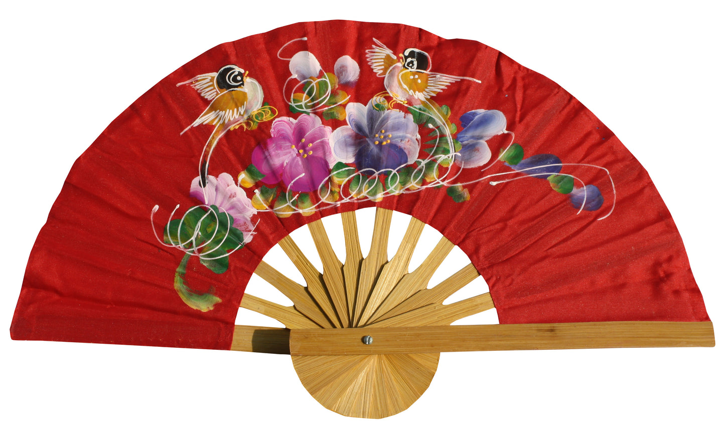 Handpainted Fan Wallhanging