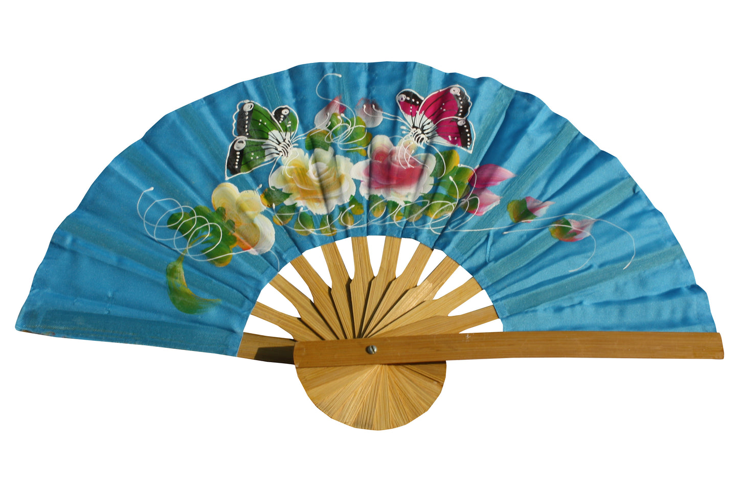 Handpainted Fan Wallhanging