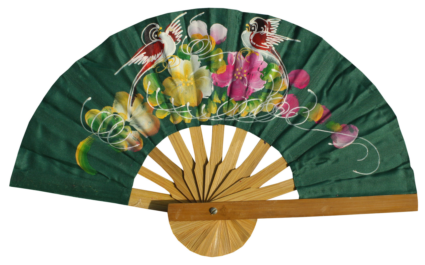 Handpainted Fan Wallhanging