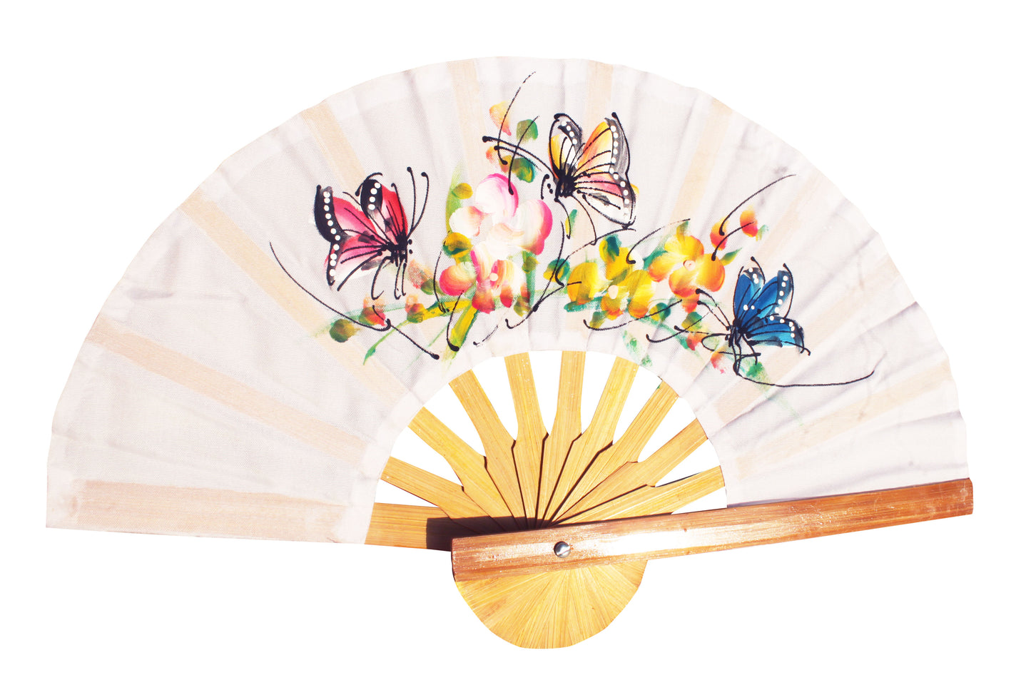 Handpainted Fan Wallhanging