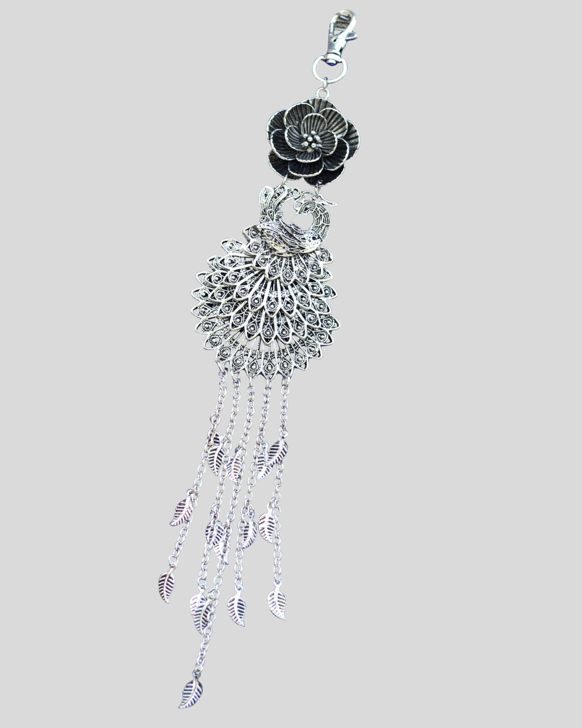 Hand Crafted Thai Traditional Belt Accessory Metal Dangler Effect