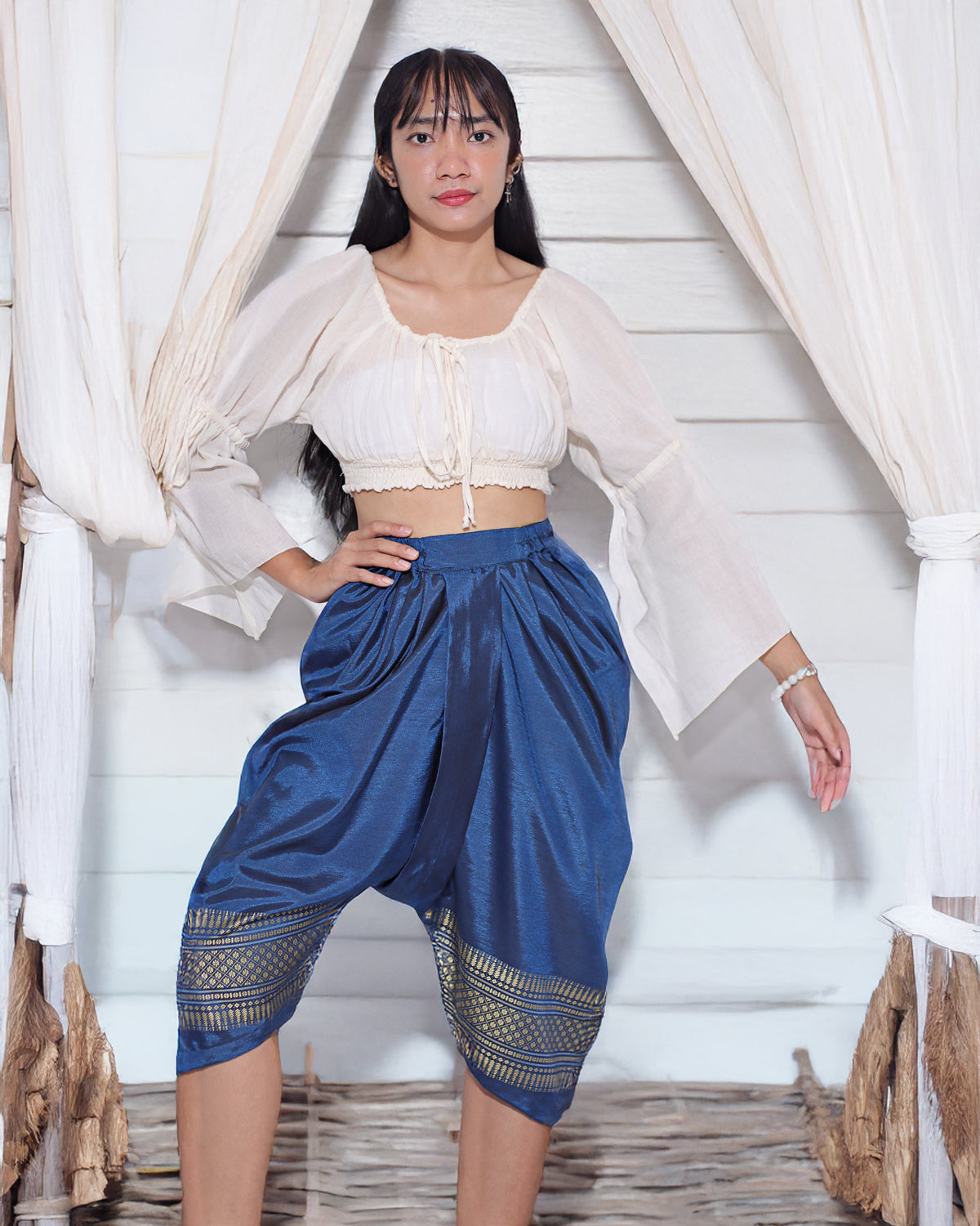RaanPahMuang Sukhothai Traditional Thai JonGrabaen Theatre Pants