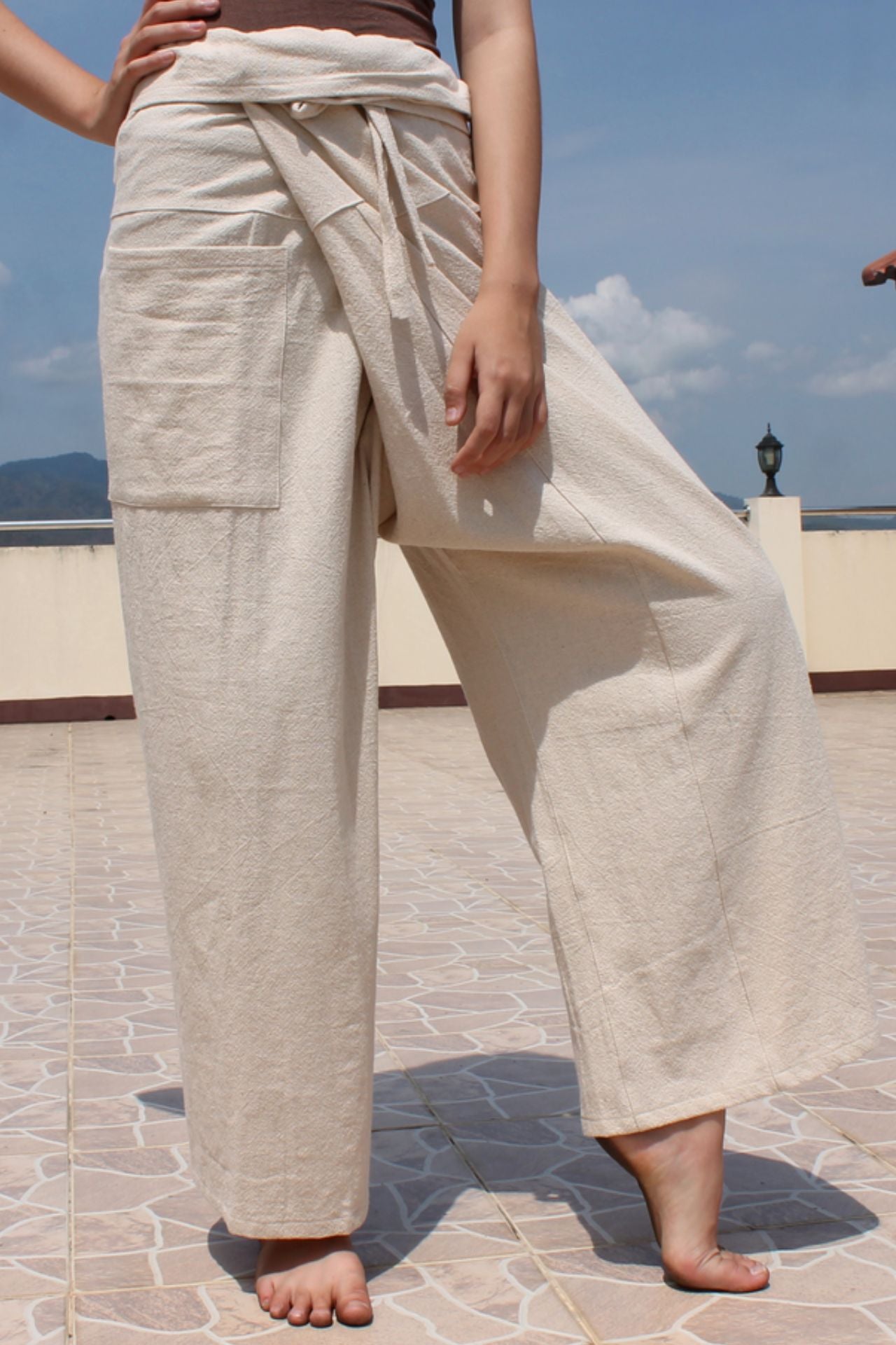 Thai Fisherman Pants Tricker Muang Cotton 100% Unisex Pants