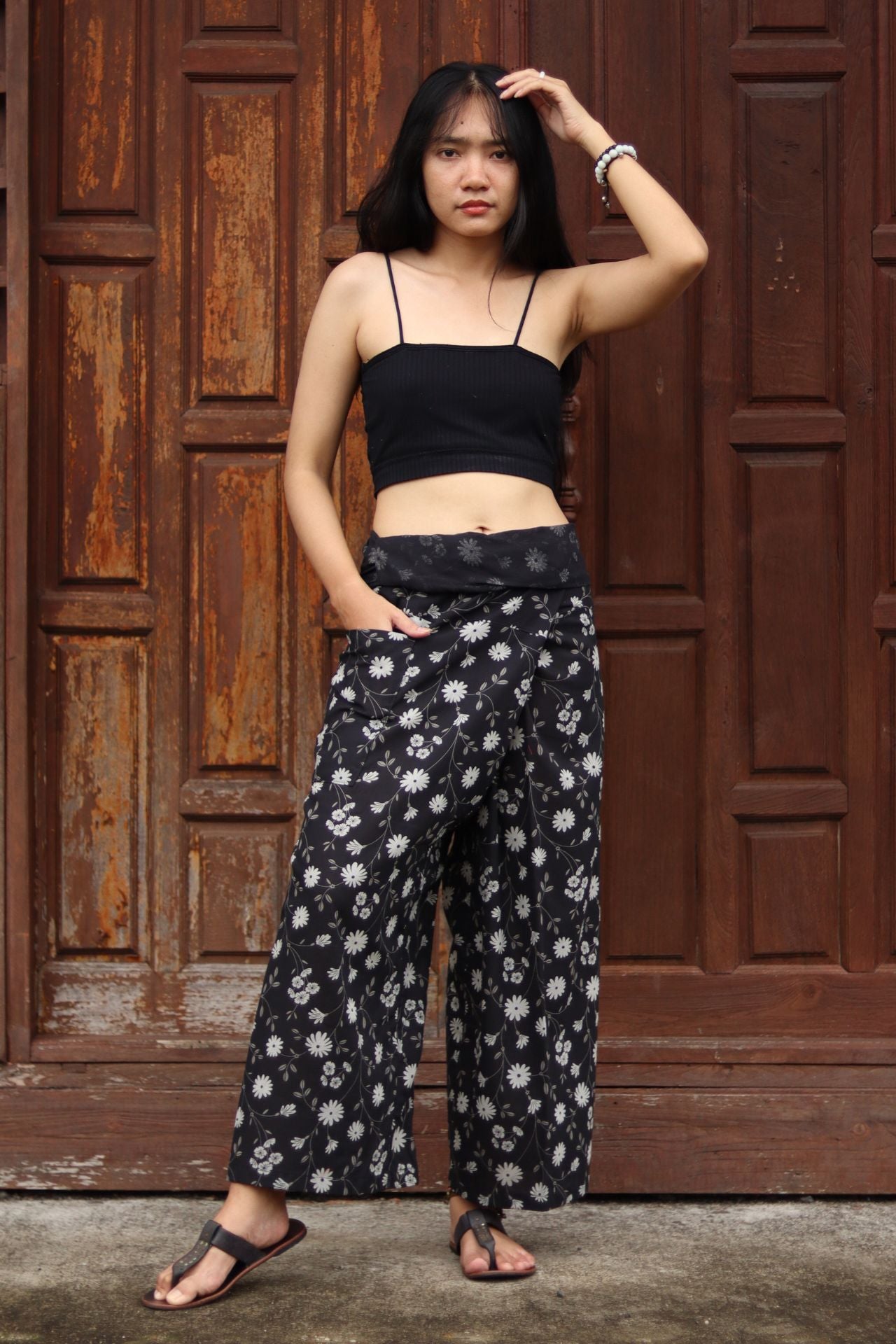 Thai Fisherman Pants 100% Cotton Unisex plain color