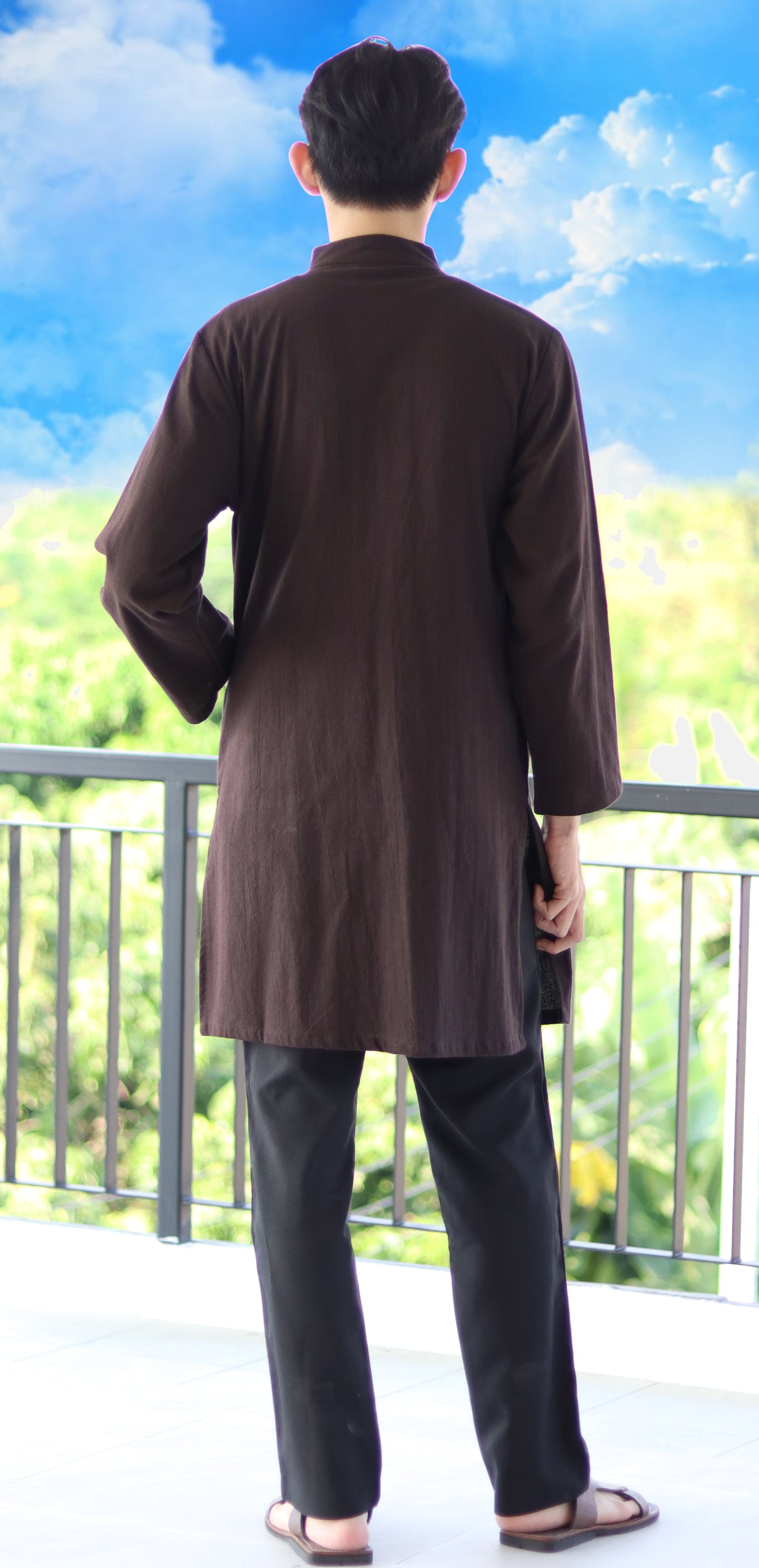 Kung Fu Tai Chi Mandarin Renaissance Costume Cotton Jacket Shirt