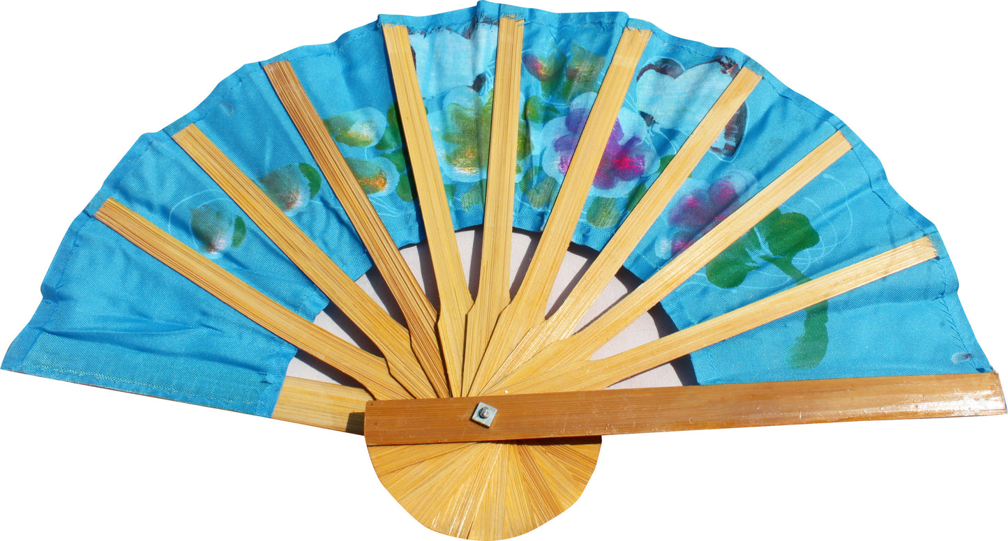 Handpainted Fan Wallhanging