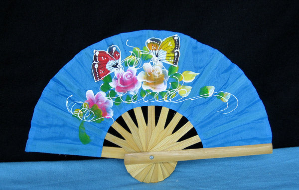Handpainted Fan Wallhanging
