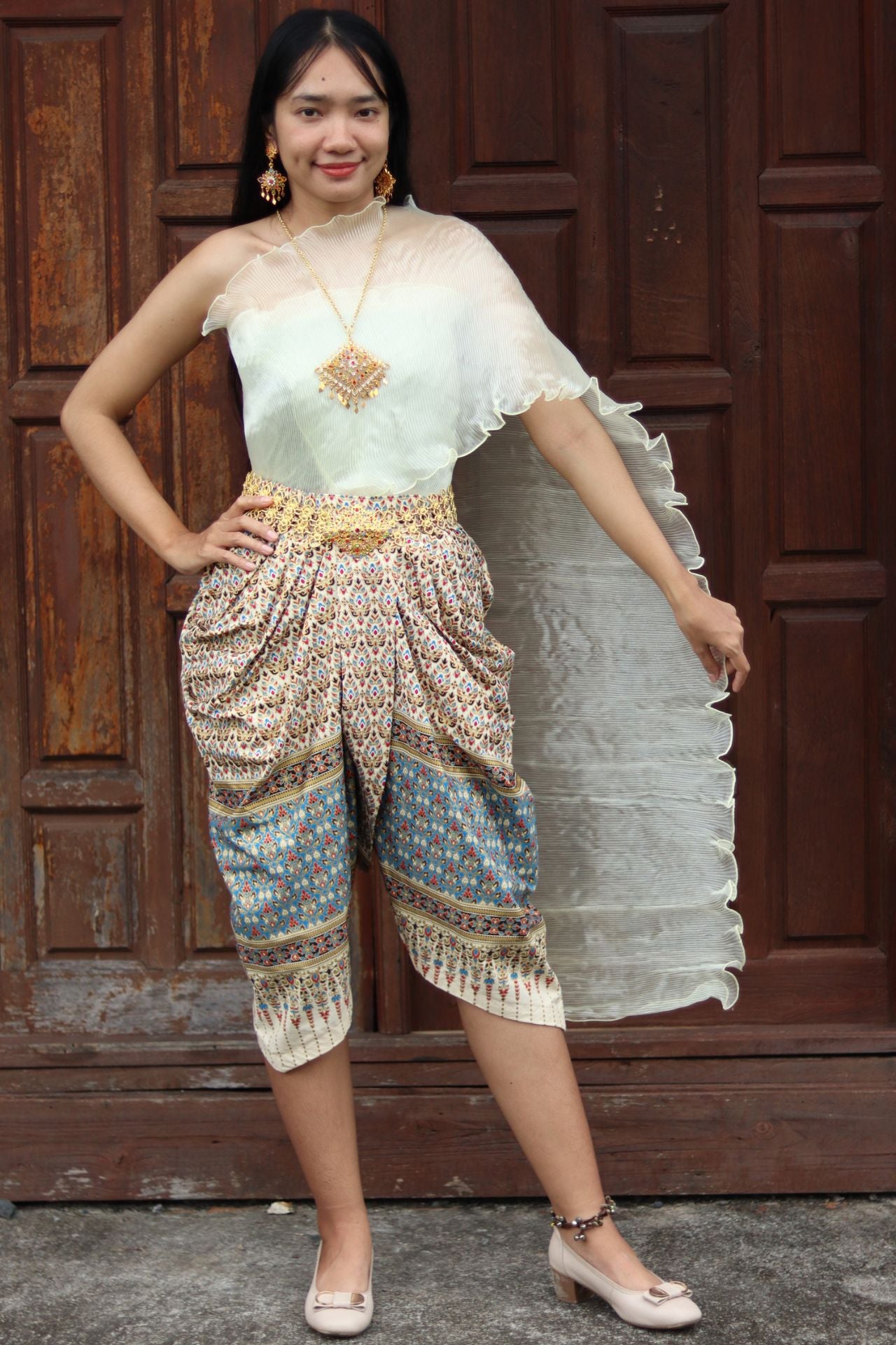 RaanPahMuang Sukhothai Traditional Thai JonGrabaen Theatre Pants