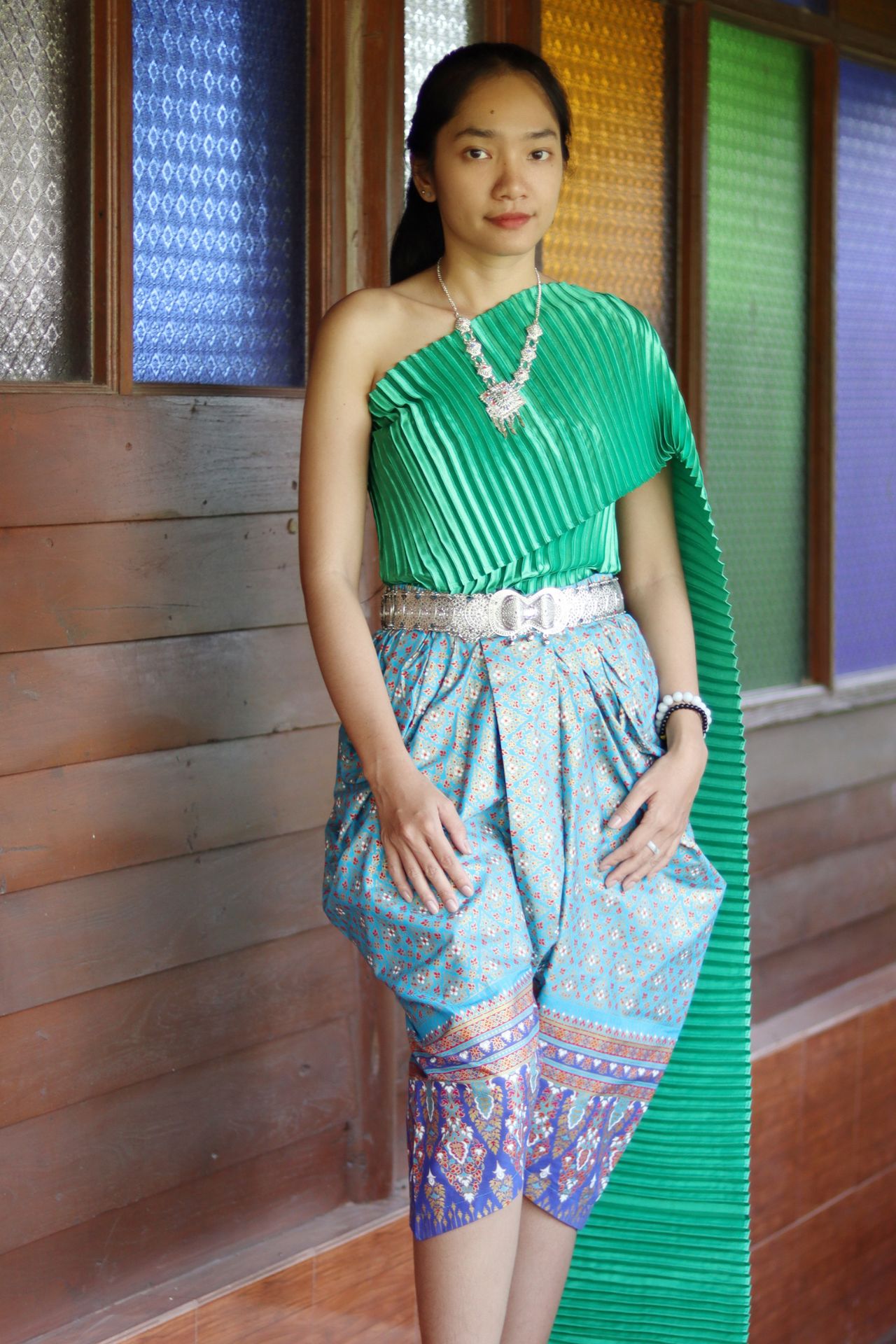 RaanPahMuang Sukhothai Traditional Thai JonGrabaen Theatre Pants