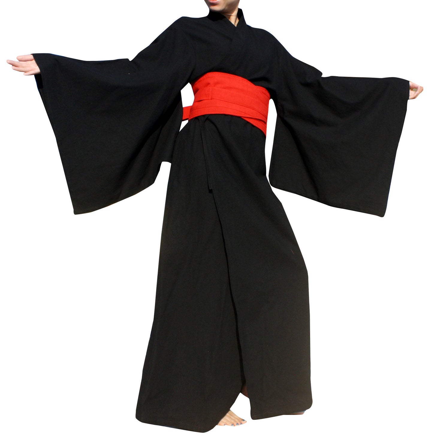 RaanPahMuang Long Yukata Robes For Women Japanese Sleepwear Robe