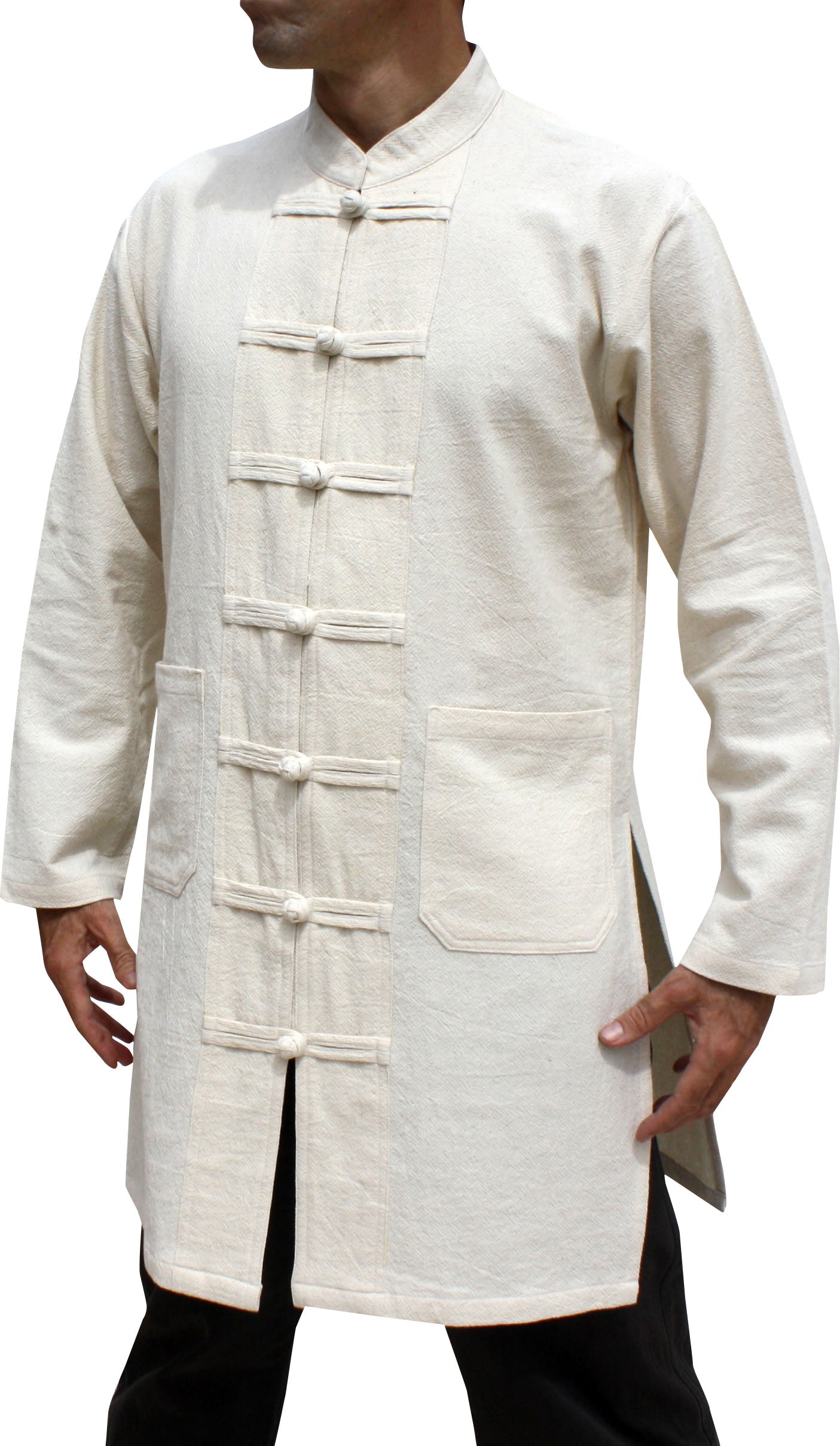 Kung Fu Tai Chi Mandarin Renaissance Costume Cotton Jacket Shirt
