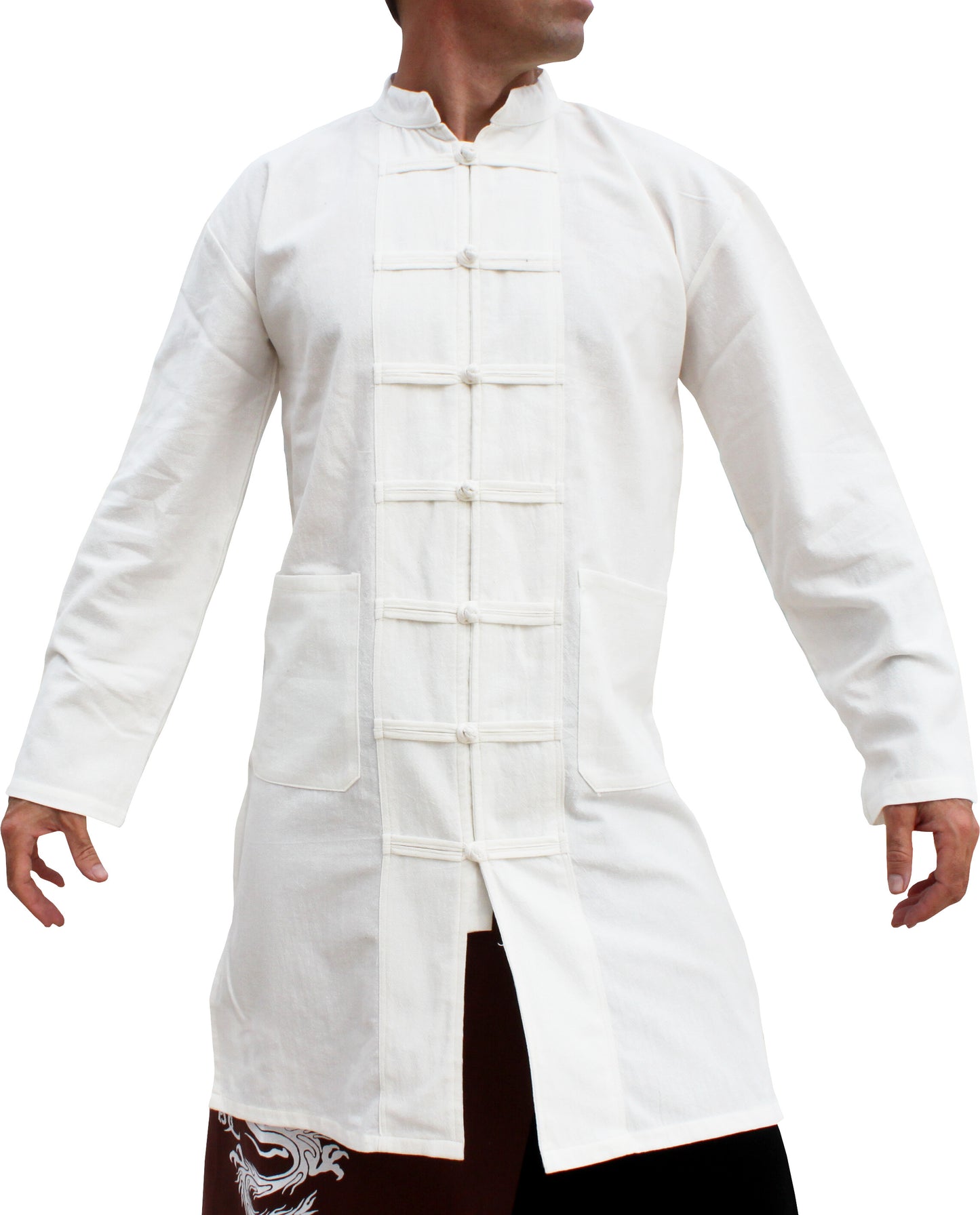 Kung Fu Tai Chi Mandarin Renaissance Costume Cotton Jacket Shirt
