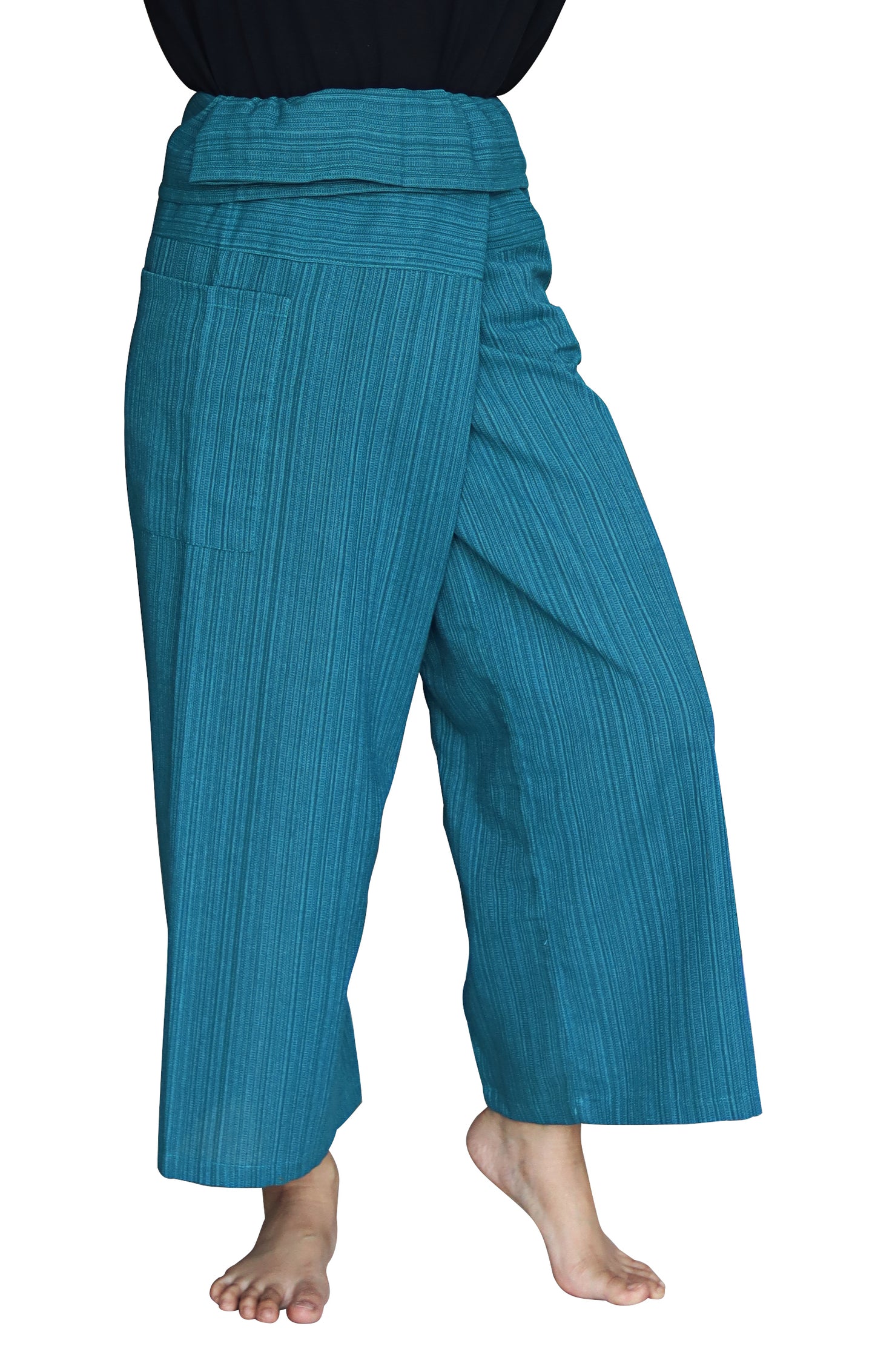 RaanPahMuang Stripped Thai Fisherman Pants Men / Women