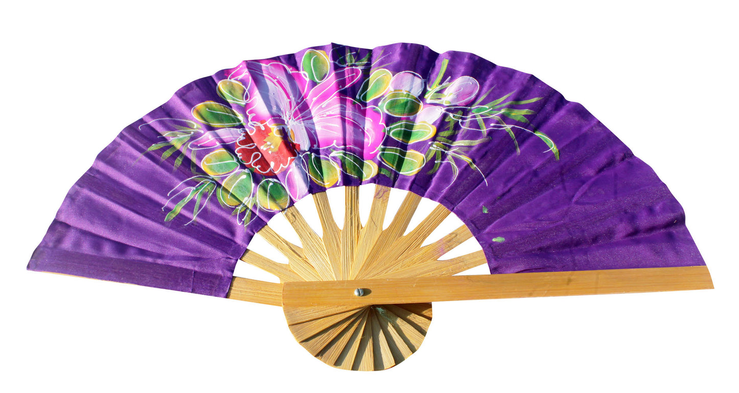 Handpainted Fan Wallhanging