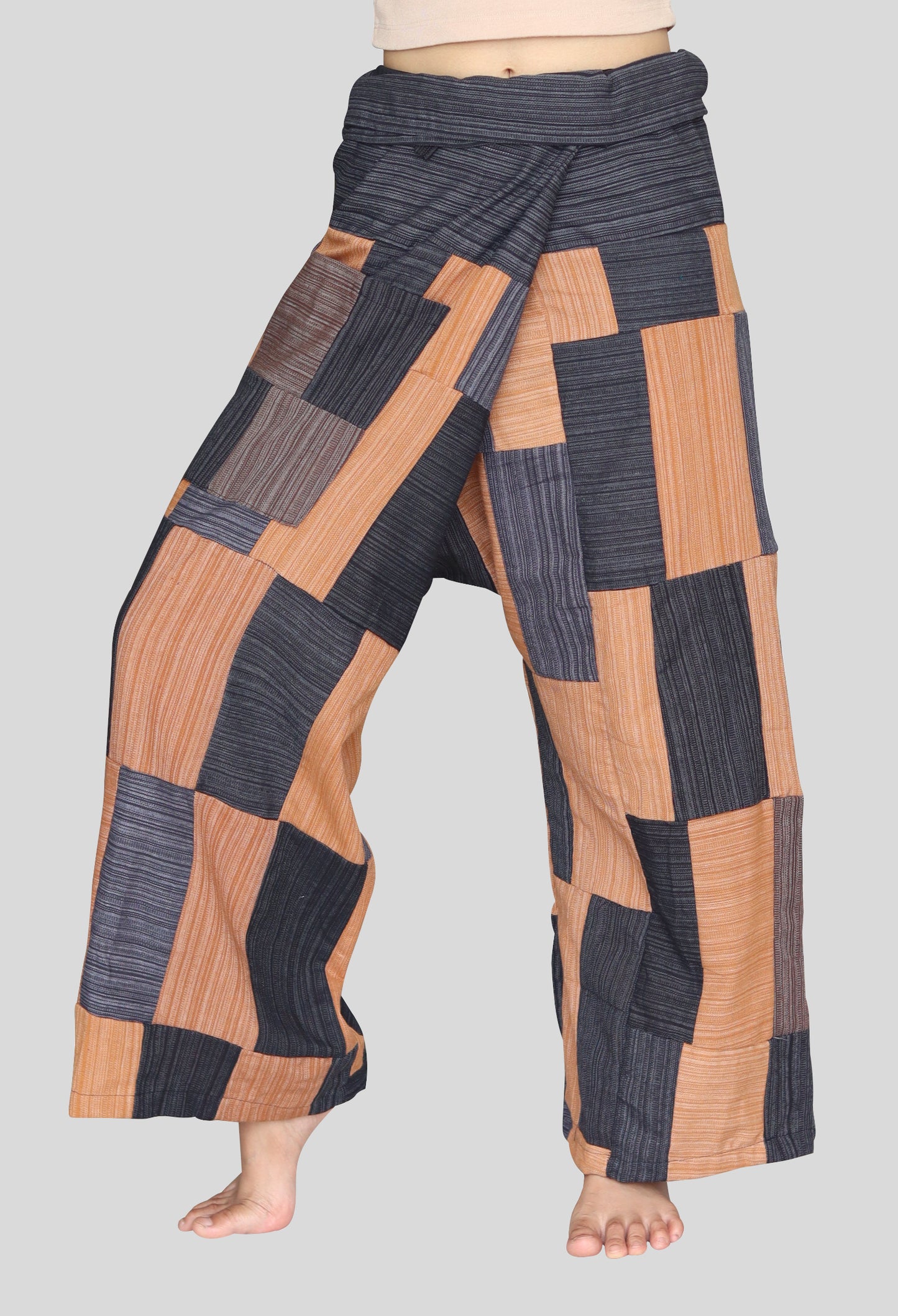 RaanPahMuang Stripped Thai Fisherman Pants Men / Women