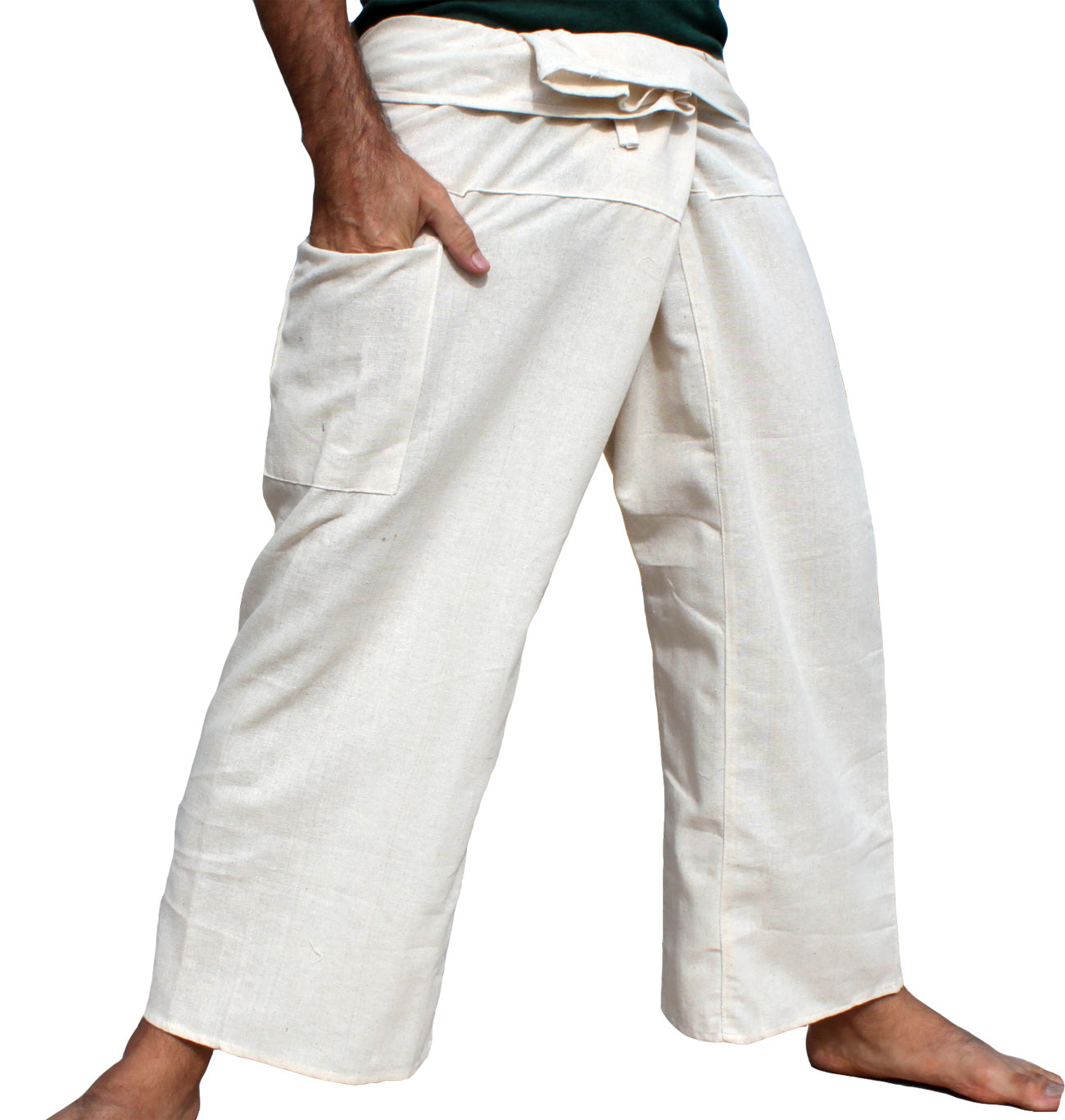 RaanPahMuang Stripped Thai Fisherman Pants Men / Women