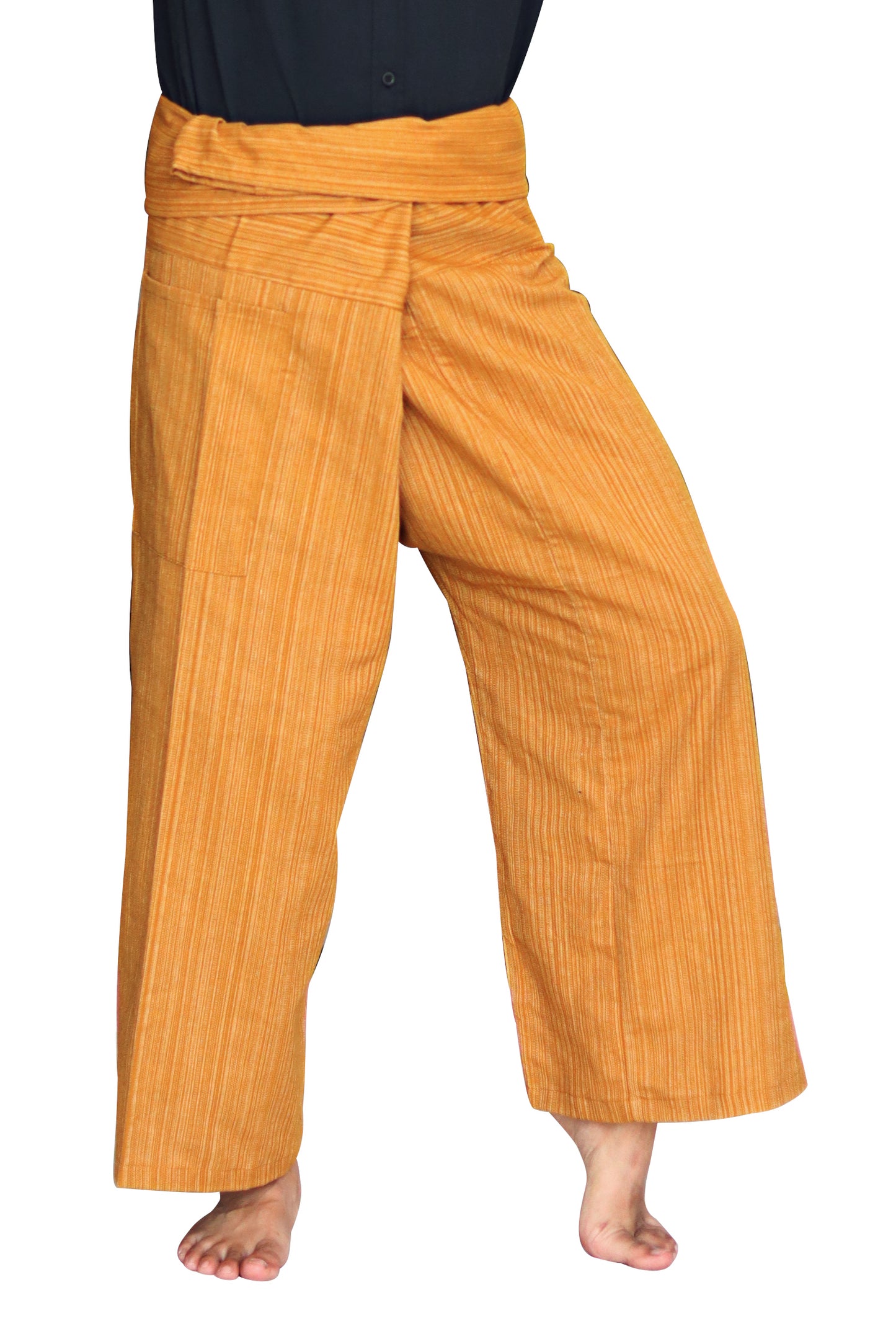 RaanPahMuang Stripped Thai Fisherman Pants Men / Women