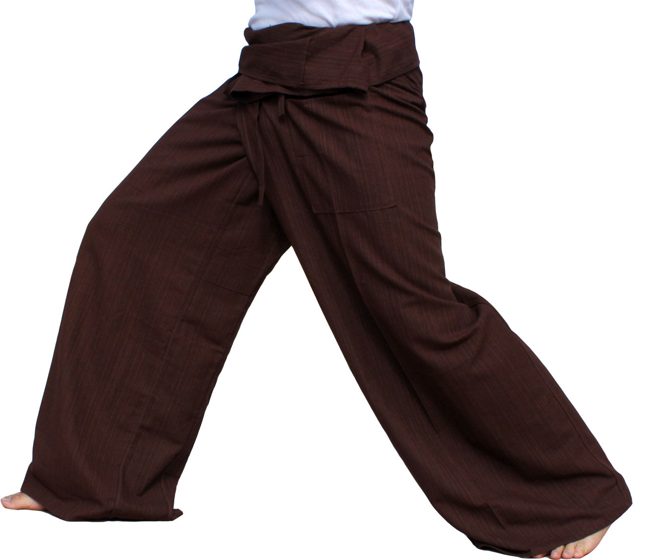 RaanPahMuang Stripped Thai Fisherman Pants Men / Women