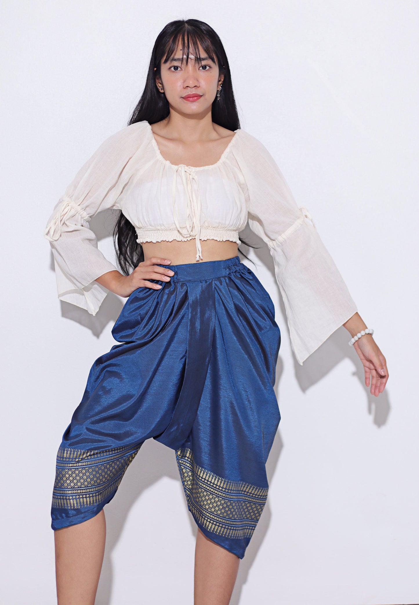 RaanPahMuang Sukhothai Traditional Thai JonGrabaen Theatre Pants