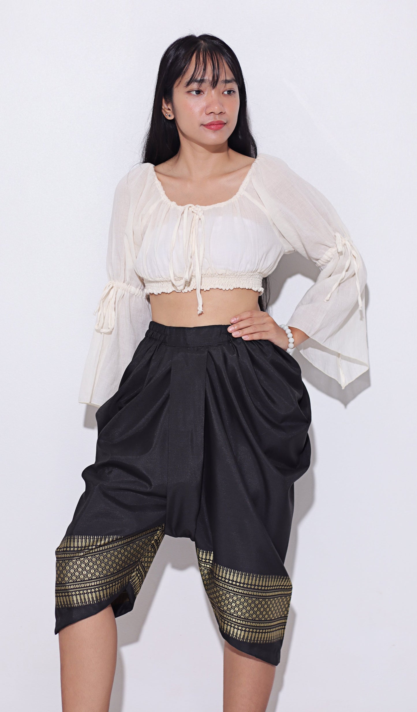 RaanPahMuang Sukhothai Traditional Thai JonGrabaen Theatre Pants