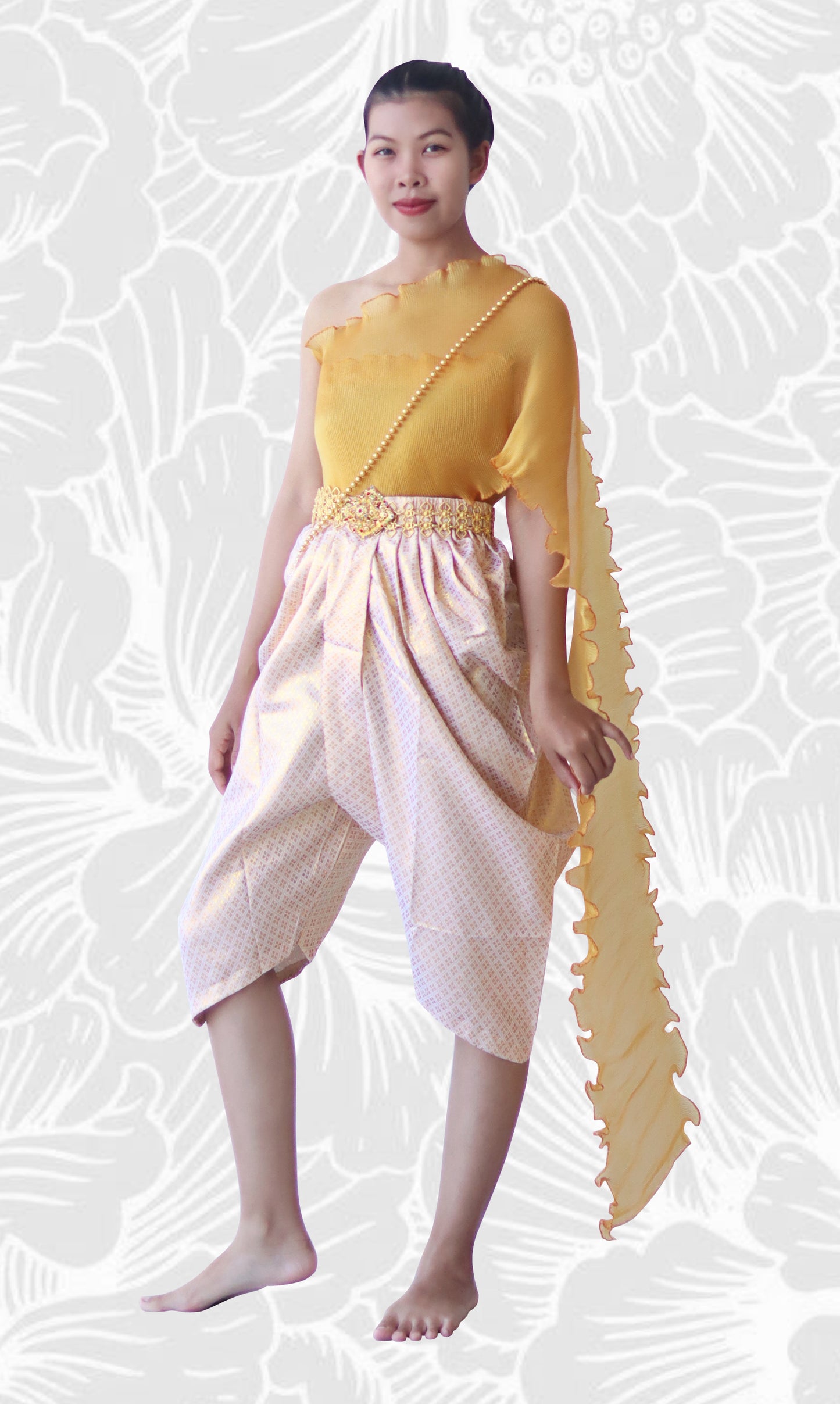 RaanPahMuang Sukhothai Traditional Thai JonGrabaen Theatre Pants