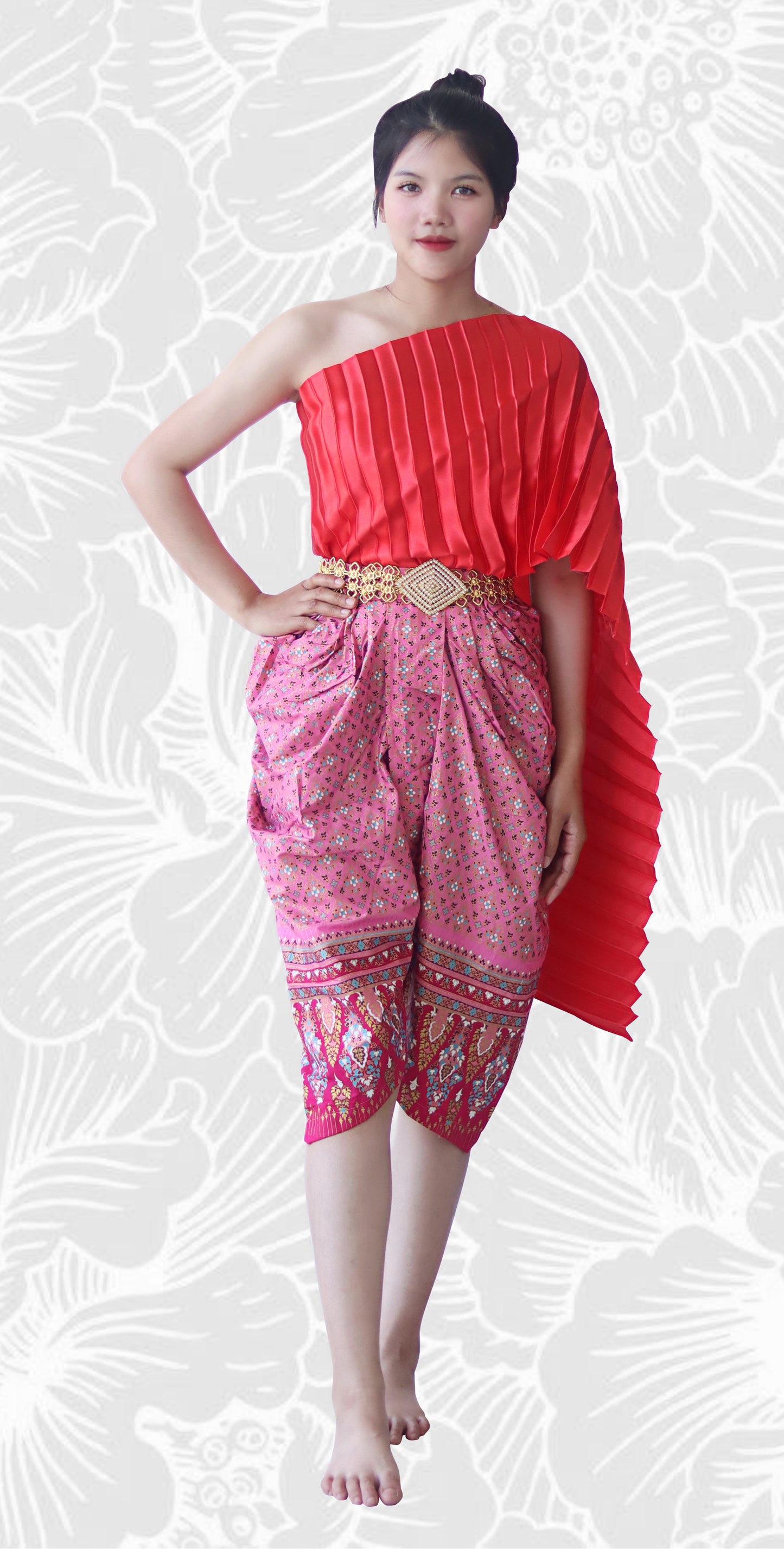 RaanPahMuang Sukhothai Traditional Thai JonGrabaen Theatre Pants